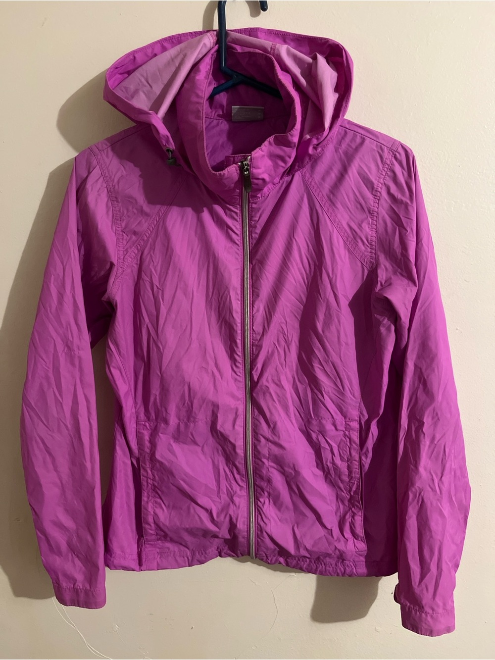 Columbia Lightweight Hooded Windbreaker Jacket - Pink